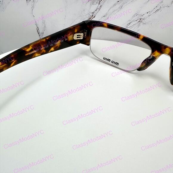 NEW MIU MIU Sunglasses Brown Tortoise Vedette Seen On Kylie Jenner New main image 10